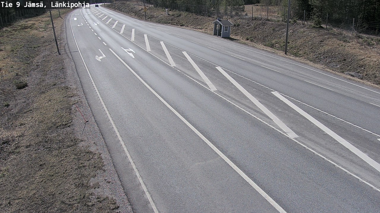 Weather Camera Image Väg 9 Jämsä, Länkipohja, Jämsä, Keski-Suomi