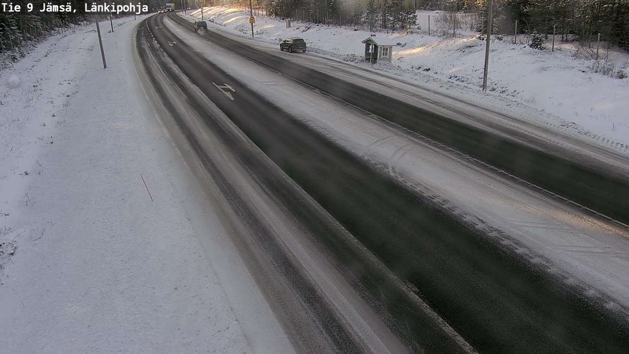 Weather Camera Image Väg 9 Jämsä, Länkipohja, Jämsä, Keski-Suomi