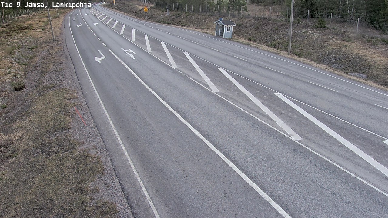 Weather Camera Image Väg 9 Jämsä, Länkipohja, Jämsä, Keski-Suomi