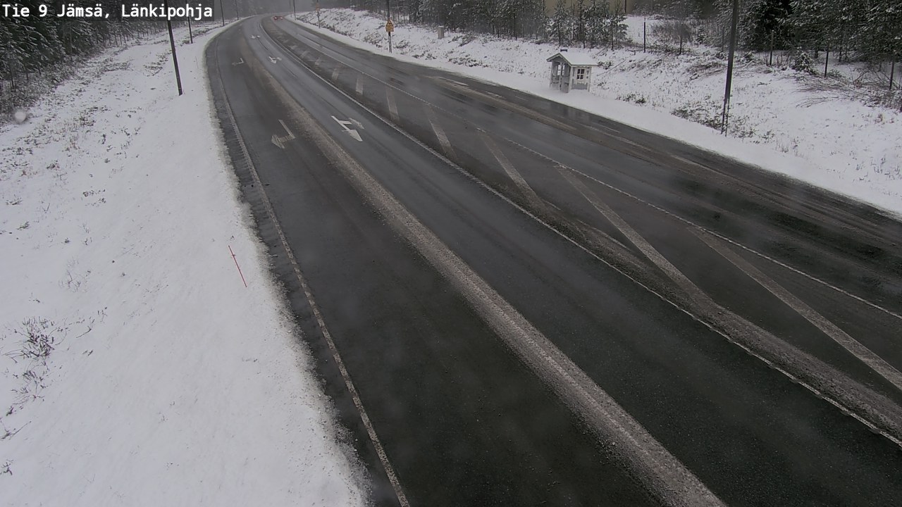 Weather Camera Image Väg 9 Jämsä, Länkipohja, Jämsä, Keski-Suomi