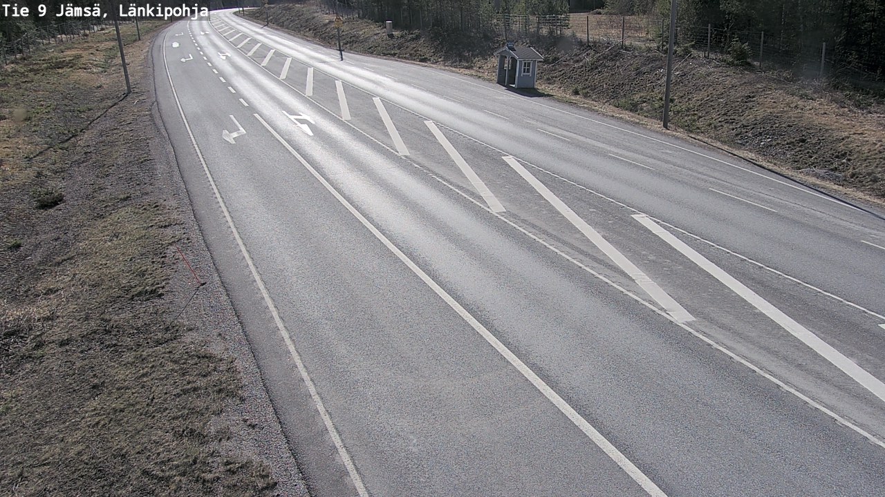 Weather Camera Image Väg 9 Jämsä, Länkipohja, Jämsä, Keski-Suomi