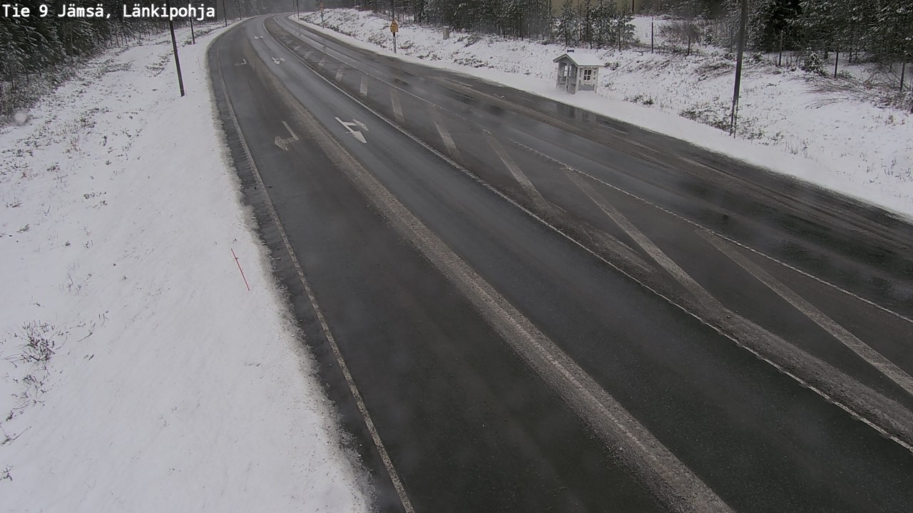 Weather Camera Image Väg 9 Jämsä, Länkipohja, Jämsä, Keski-Suomi