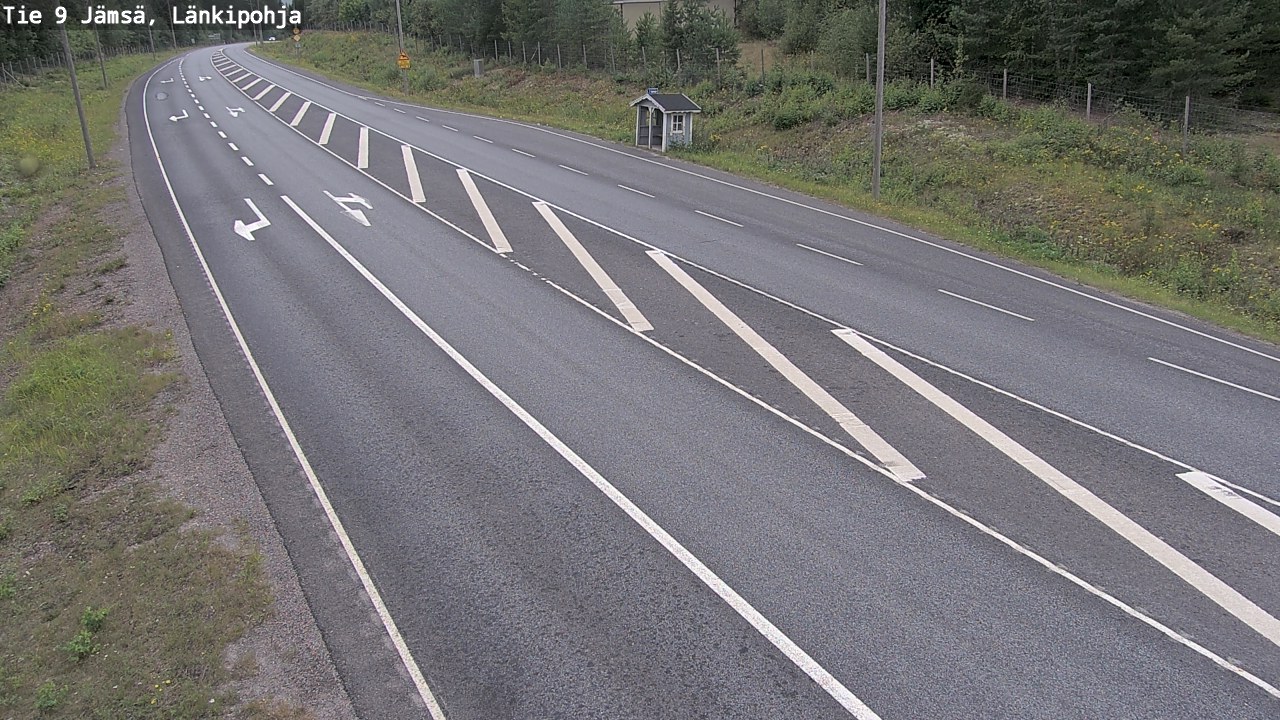 Weather Camera Image Road 9 Jämsä, Länkipohja, Jämsä, Keski-Suomi