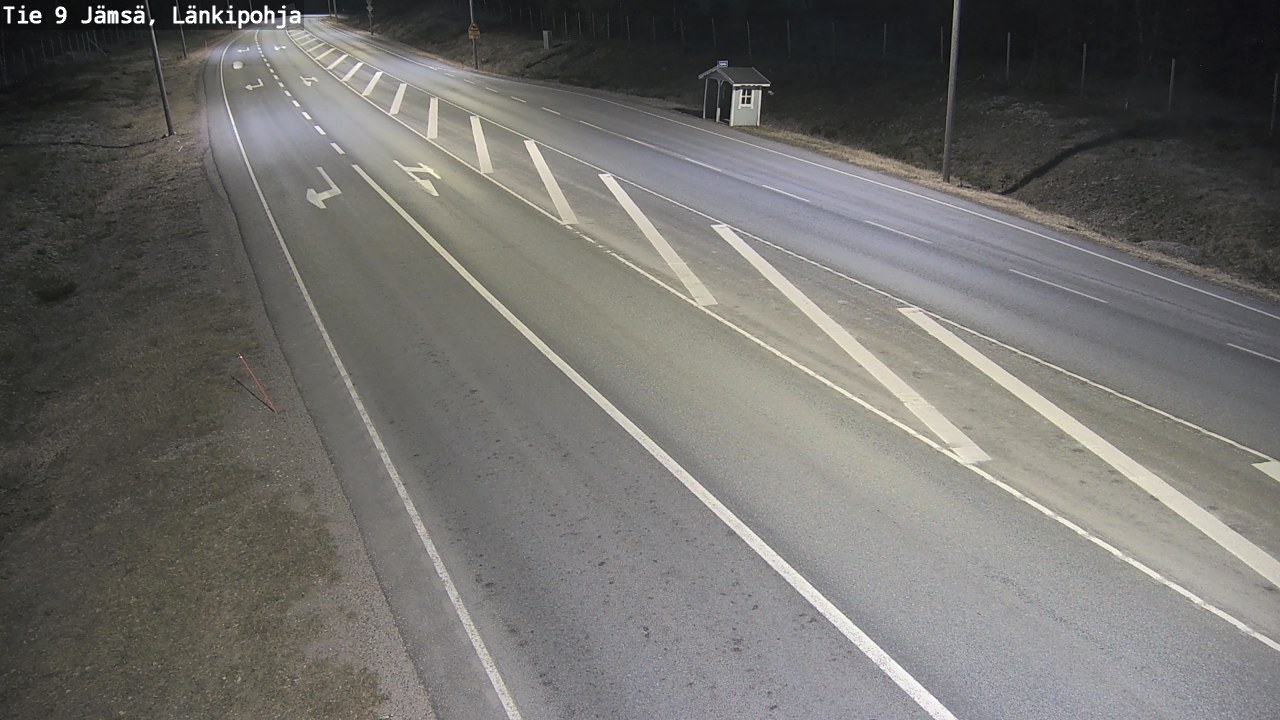 Weather Camera Image Väg 9 Jämsä, Länkipohja, Jämsä, Keski-Suomi