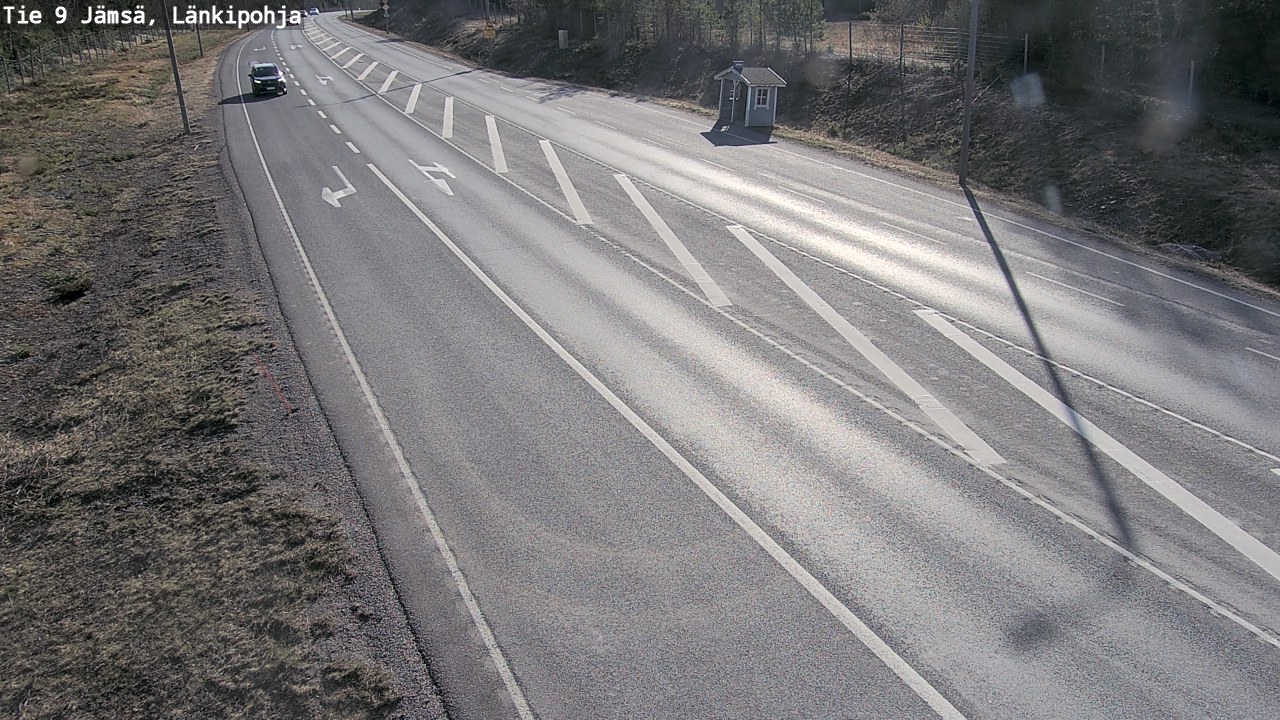 Weather Camera Image Väg 9 Jämsä, Länkipohja, Jämsä, Keski-Suomi