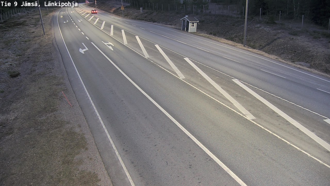 Weather Camera Image Väg 9 Jämsä, Länkipohja, Jämsä, Keski-Suomi