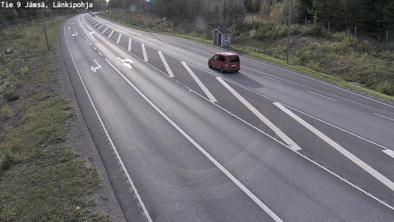 Weather Camera Image Väg 9 Jämsä, Länkipohja, Jämsä, Keski-Suomi