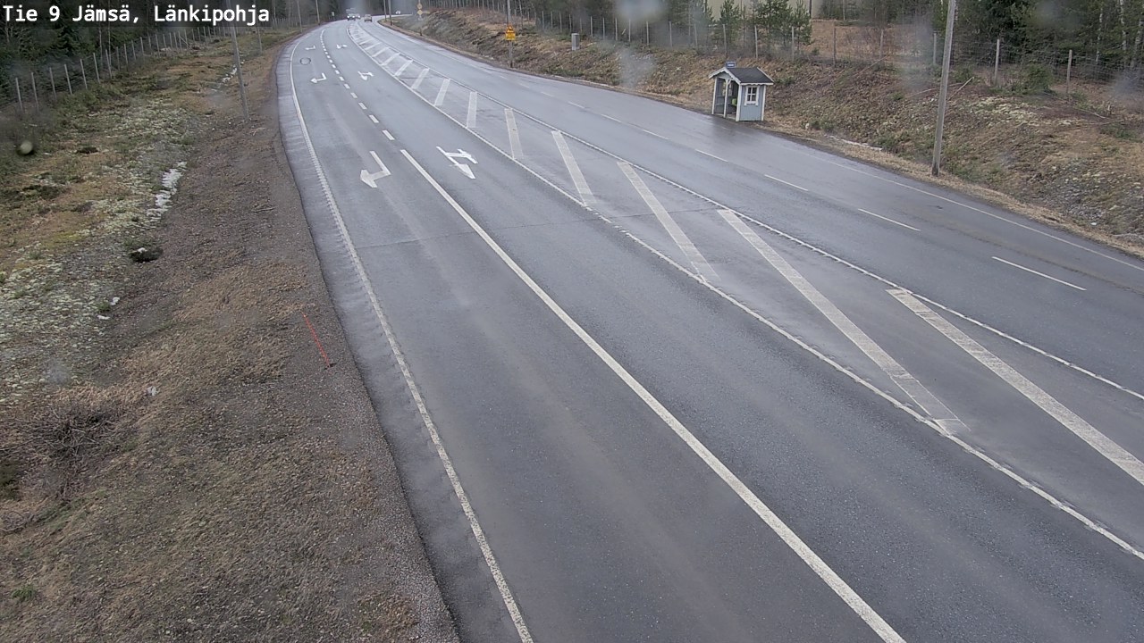 Weather Camera Image Road 9 Jämsä, Länkipohja, Jämsä, Keski-Suomi