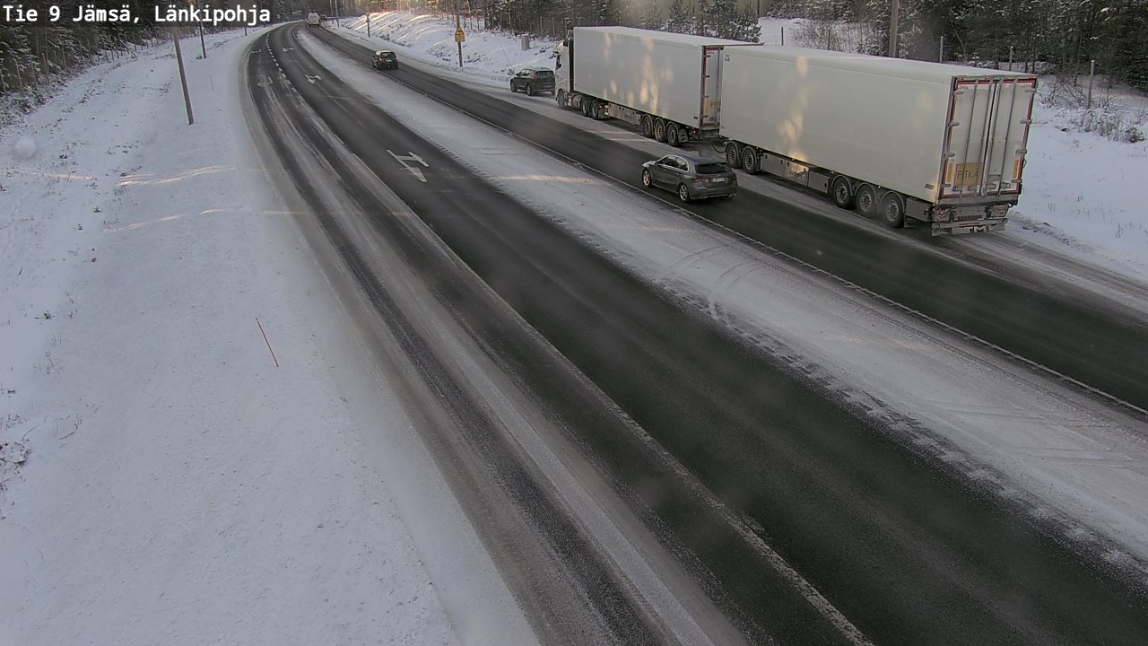 Weather Camera Image Väg 9 Jämsä, Länkipohja, Jämsä, Keski-Suomi