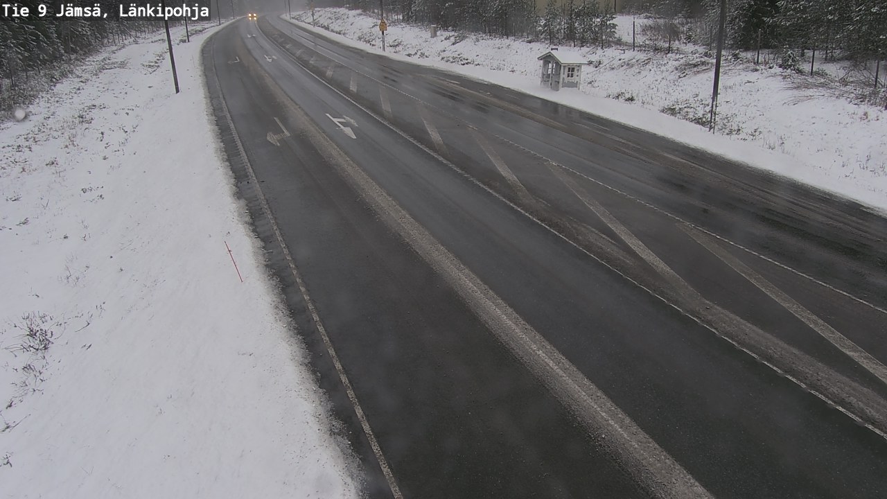 Weather Camera Image Väg 9 Jämsä, Länkipohja, Jämsä, Keski-Suomi