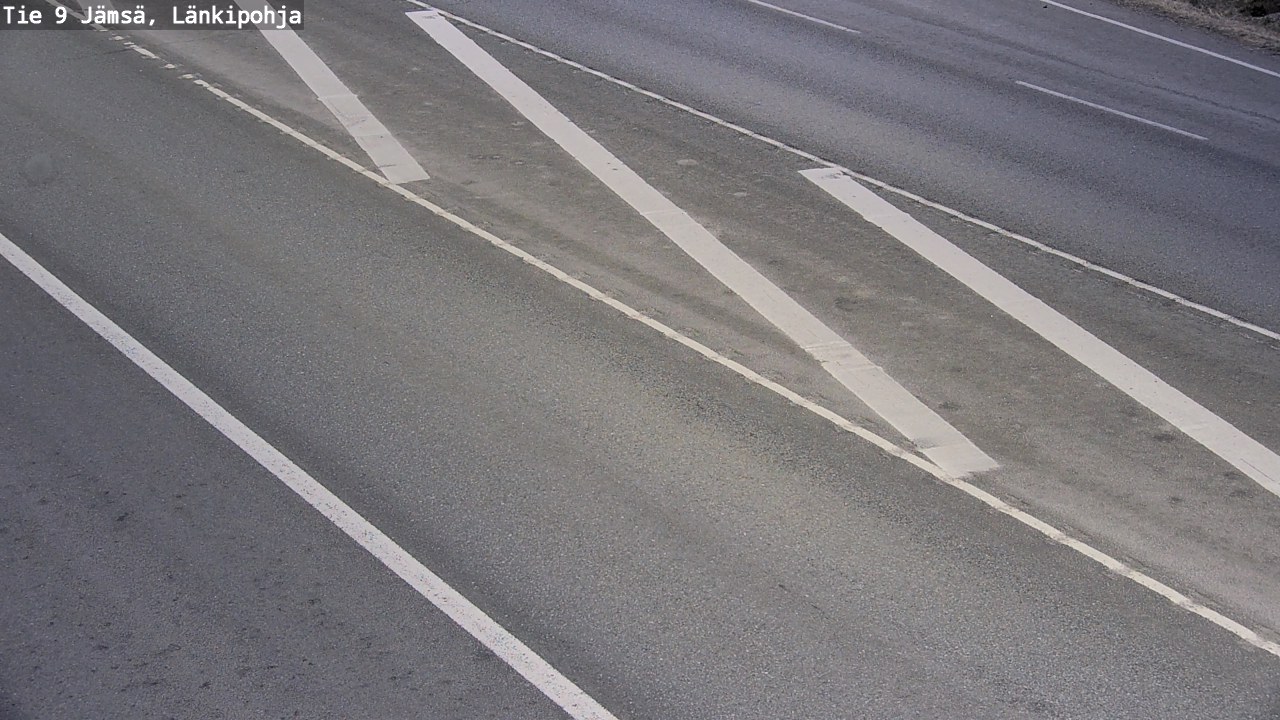 Weather Camera Image Väg 9 Jämsä, Länkipohja, Jämsä, Keski-Suomi