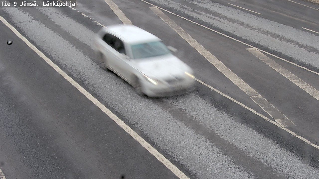 Weather Camera Image Väg 9 Jämsä, Länkipohja, Jämsä, Keski-Suomi