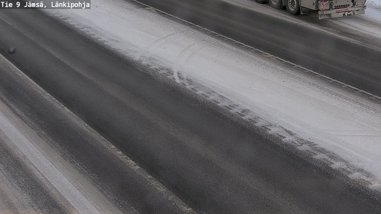 Weather Camera Image Väg 9 Jämsä, Länkipohja, Jämsä, Keski-Suomi
