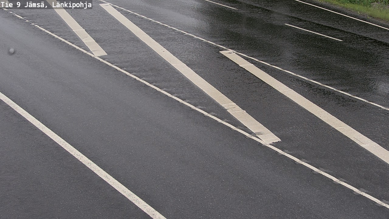 Weather Camera Image Väg 9 Jämsä, Länkipohja, Jämsä, Keski-Suomi