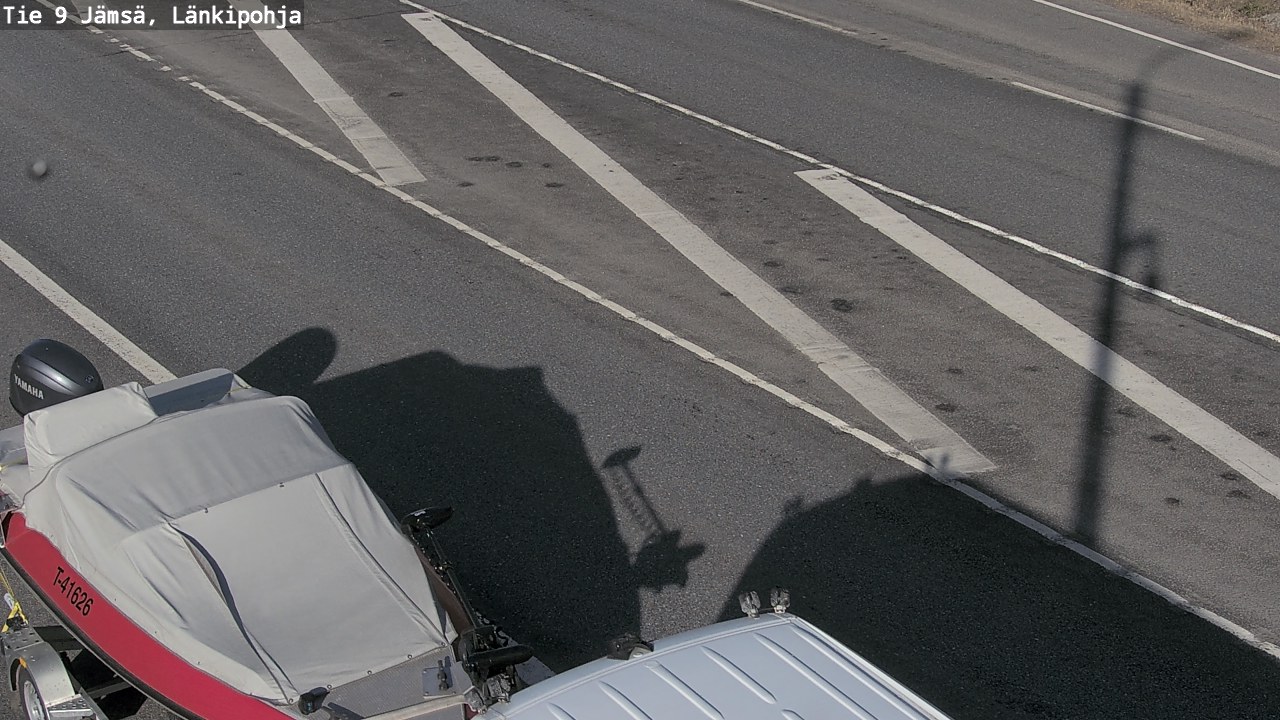 Weather Camera Image Väg 9 Jämsä, Länkipohja, Jämsä, Keski-Suomi