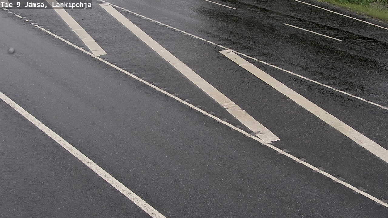 Weather Camera Image Väg 9 Jämsä, Länkipohja, Jämsä, Keski-Suomi