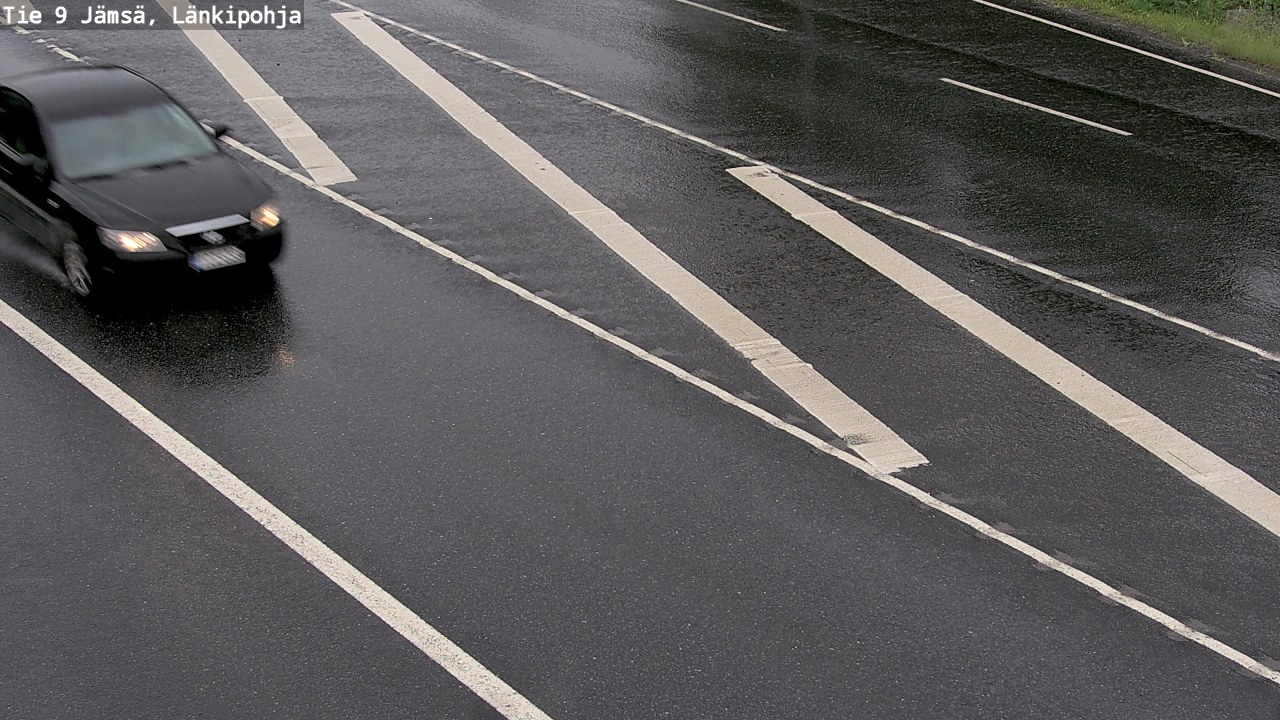 Weather Camera Image Väg 9 Jämsä, Länkipohja, Jämsä, Keski-Suomi