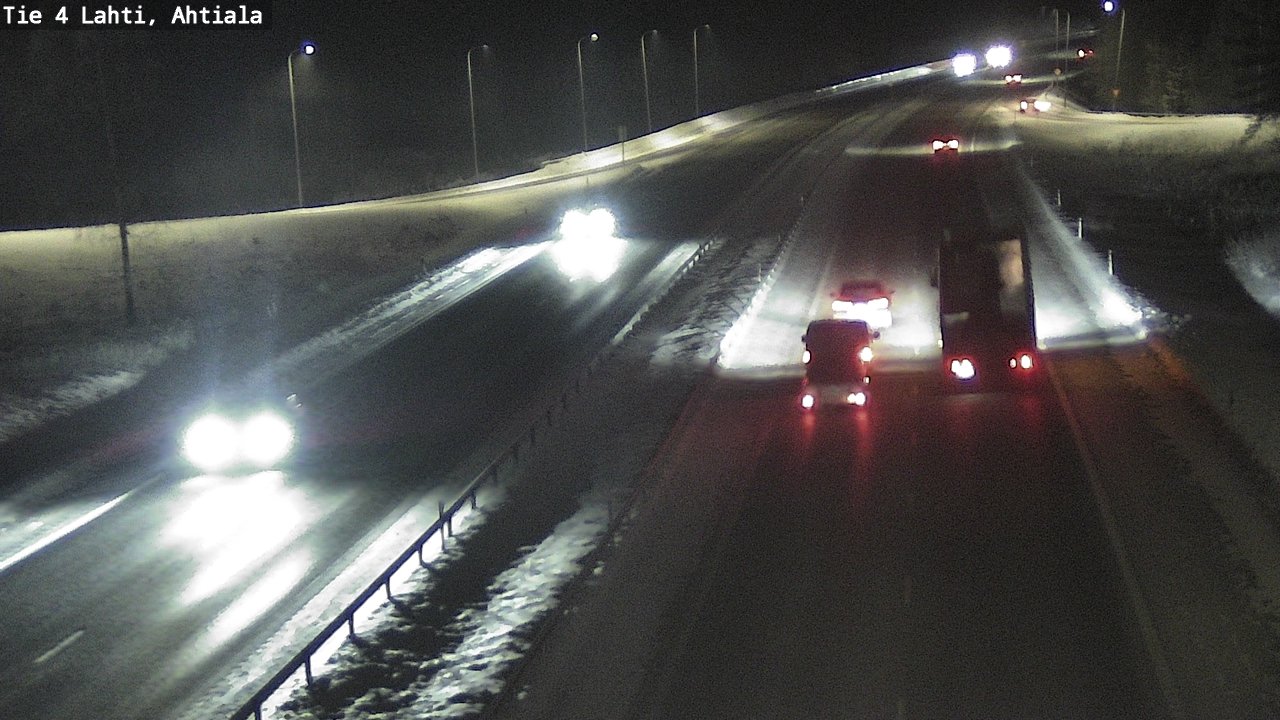Weather Camera Image Road 4 Lahti, Ahtiala, Lahti, Päijät-Häme