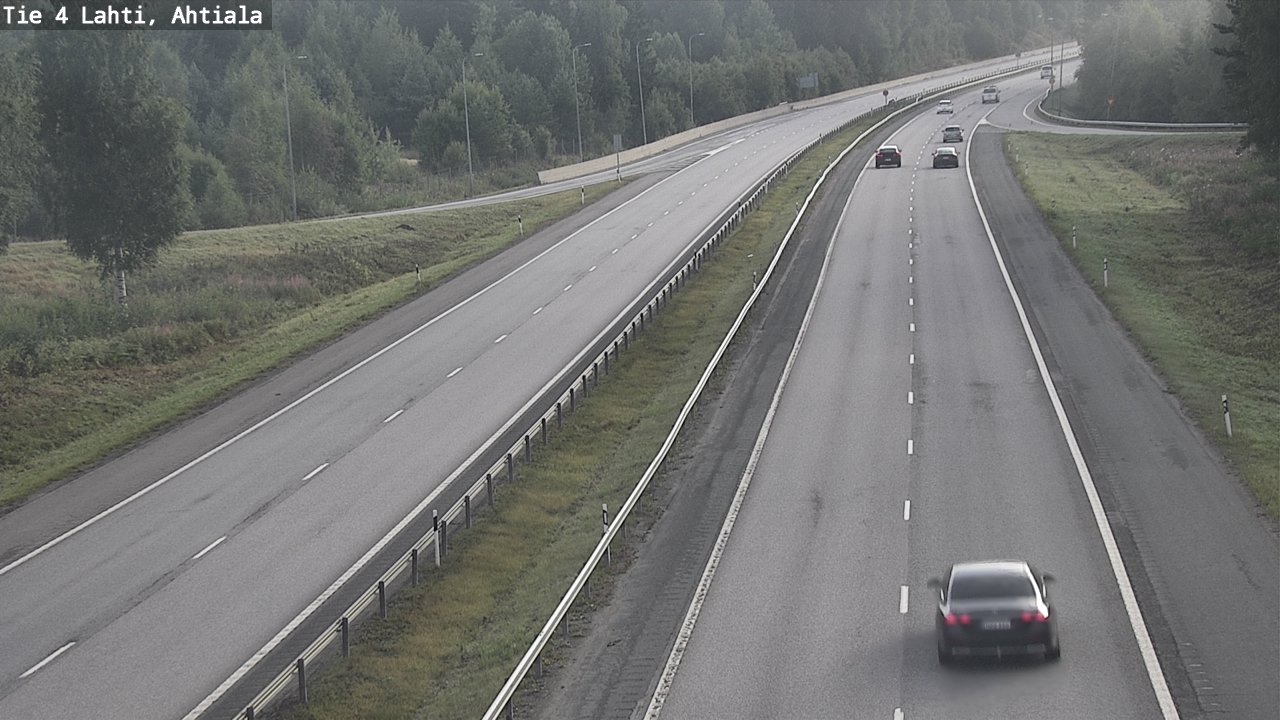 Weather Camera Image Road 4 Lahti, Ahtiala, Lahti, Päijät-Häme