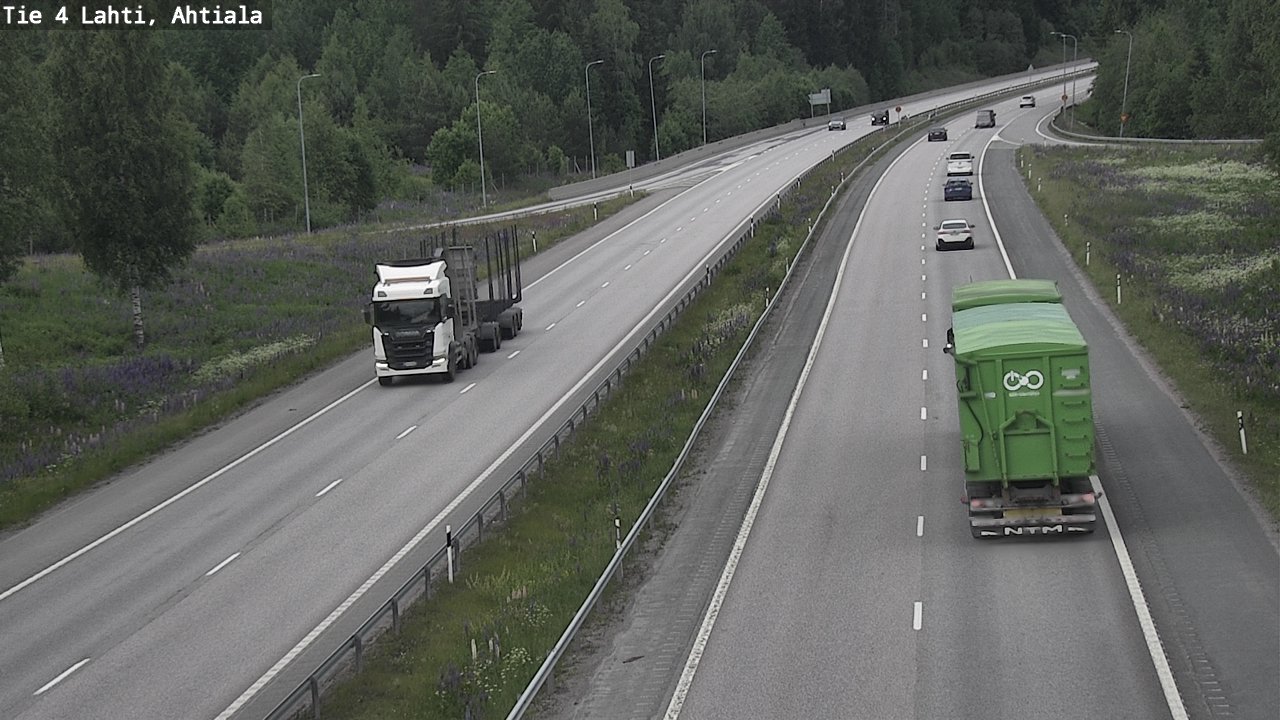 Kelikamerat Kuva Tie 4 Lahti, Ahtiala, Lahti, Päijät-Häme