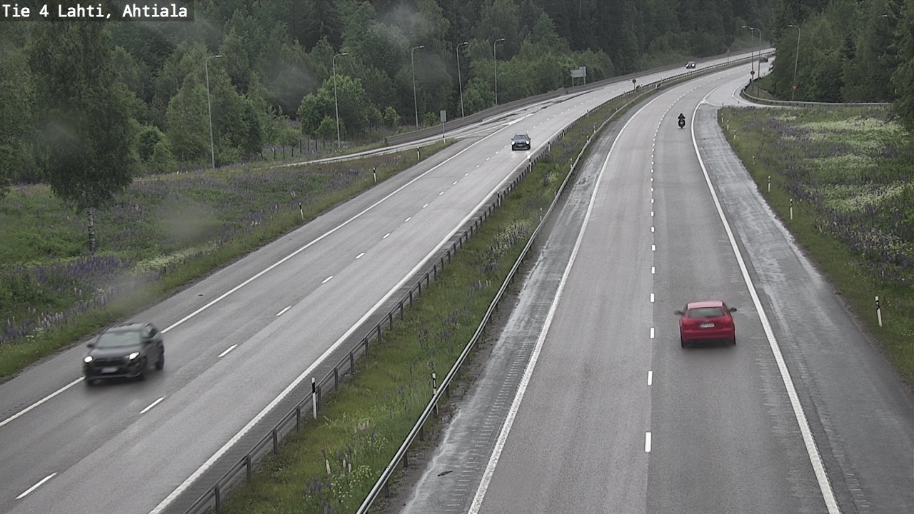 Weather Camera Image Väg 4 Lahti,, Lahti, Päijät-Häme