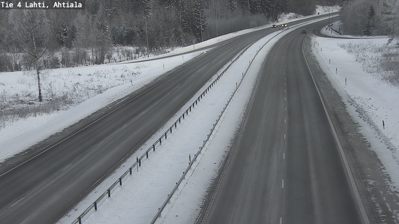 Weather Camera Image Road 4 Lahti, Ahtiala, Lahti, Päijät-Häme