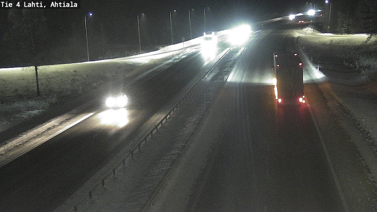 Weather Camera Image Väg 4 Lahti,, Lahti, Päijät-Häme