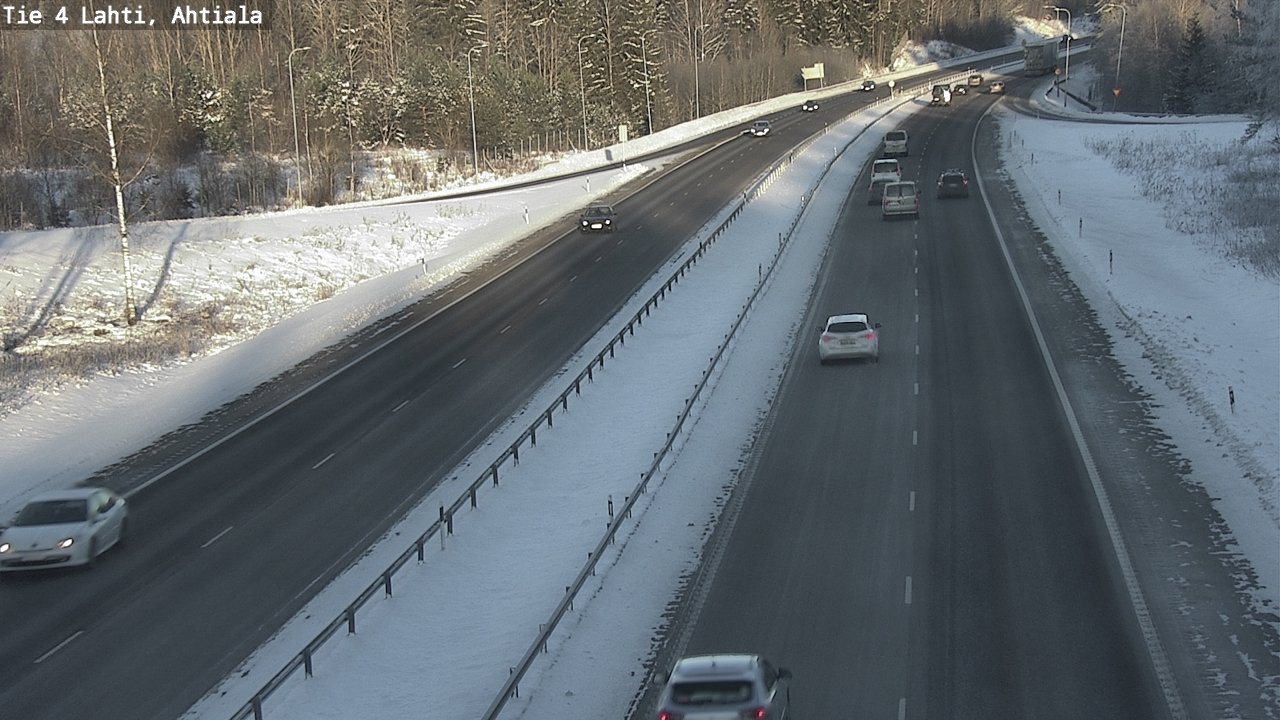 Weather Camera Image Road 4 Lahti, Ahtiala, Lahti, Päijät-Häme
