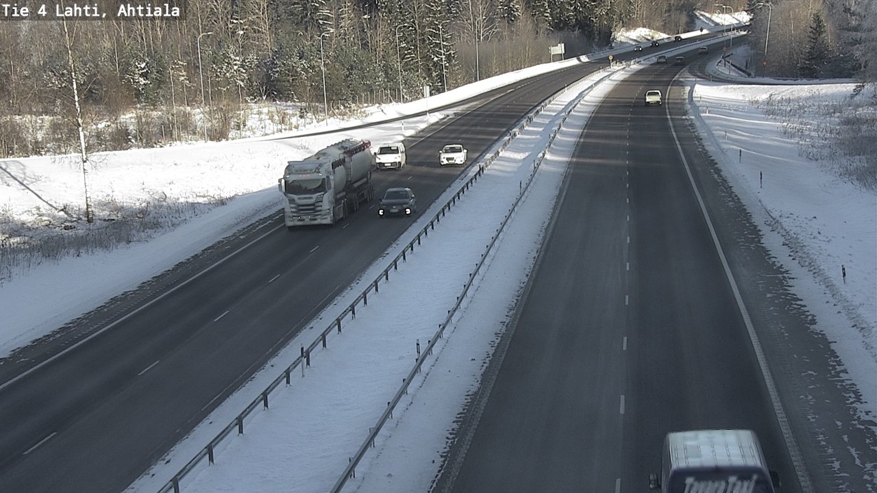 Weather Camera Image Road 4 Lahti, Ahtiala, Lahti, Päijät-Häme