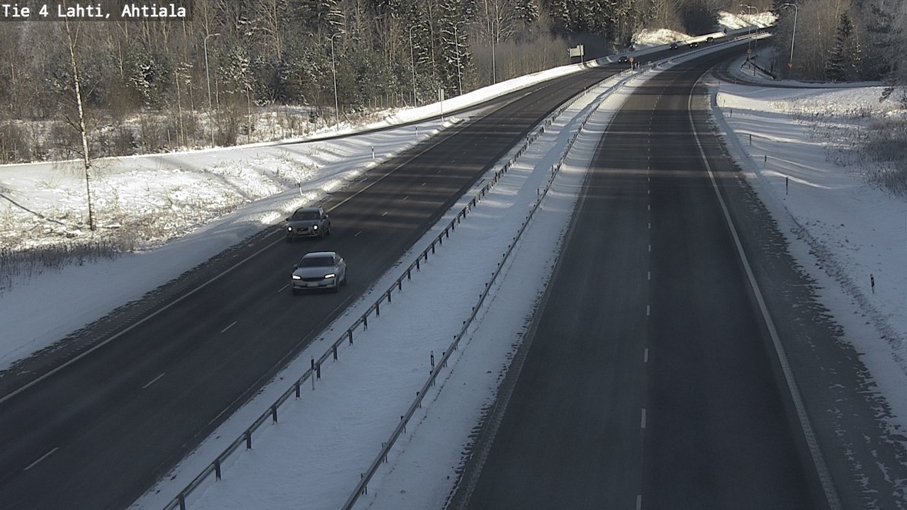 Weather Camera Image Road 4 Lahti, Ahtiala, Lahti, Päijät-Häme