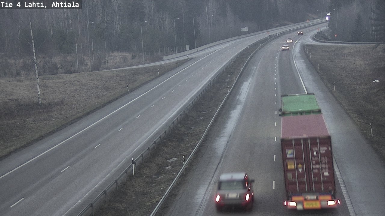 Weather Camera Image Road 4 Lahti, Ahtiala, Lahti, Päijät-Häme