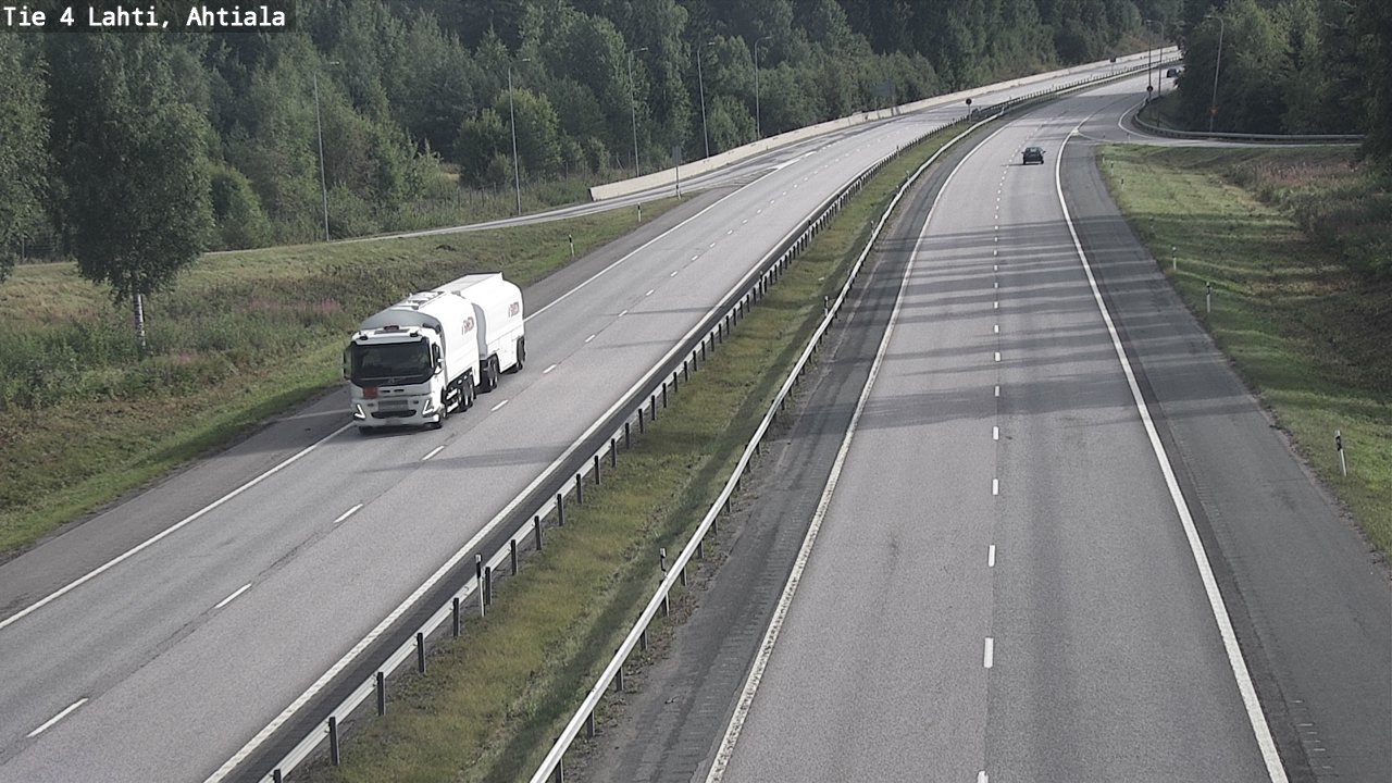 Weather Camera Image Road 4 Lahti, Ahtiala, Lahti, Päijät-Häme