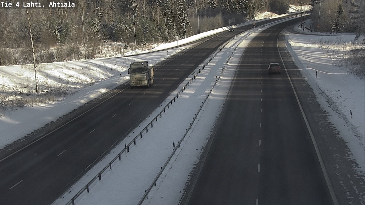 Weather Camera Image Road 4 Lahti, Ahtiala, Lahti, Päijät-Häme