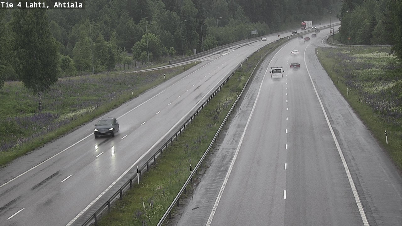 Weather Camera Image Väg 4 Lahti,, Lahti, Päijät-Häme