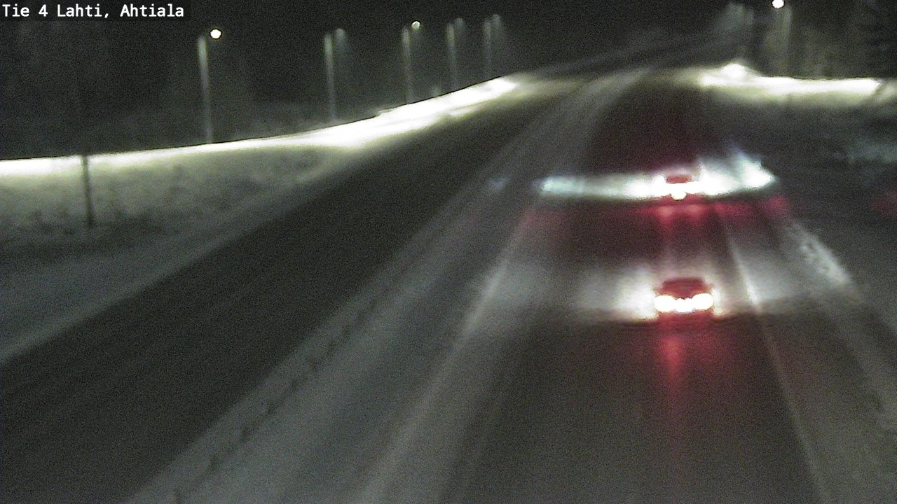 Weather Camera Image Väg 4 Lahti,, Lahti, Päijät-Häme