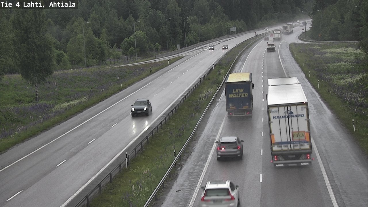Weather Camera Image Väg 4 Lahti,, Lahti, Päijät-Häme