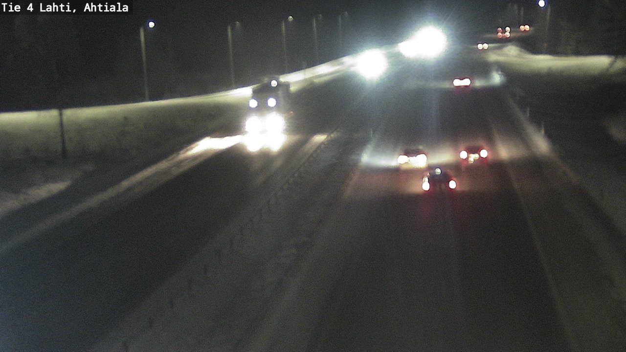 Weather Camera Image Väg 4 Lahti,, Lahti, Päijät-Häme