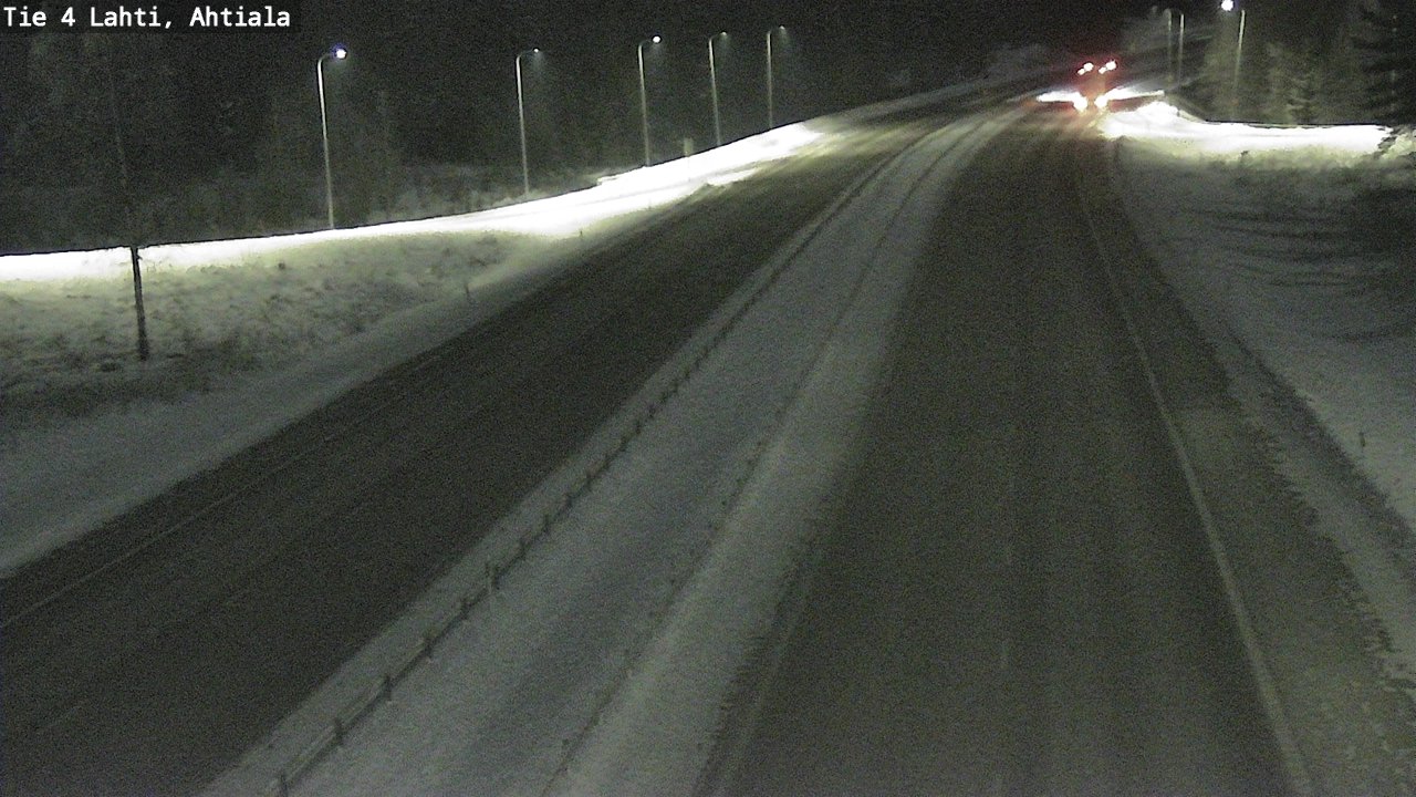 Weather Camera Image Väg 4 Lahti,, Lahti, Päijät-Häme