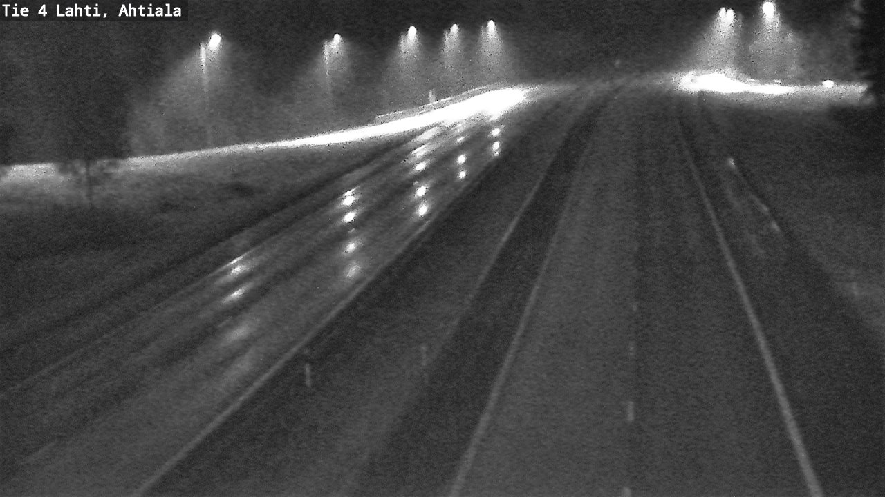 Weather Camera Image Väg 4 Lahti,, Lahti, Päijät-Häme