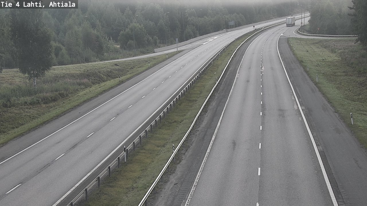 Weather Camera Image Road 4 Lahti, Ahtiala, Lahti, Päijät-Häme