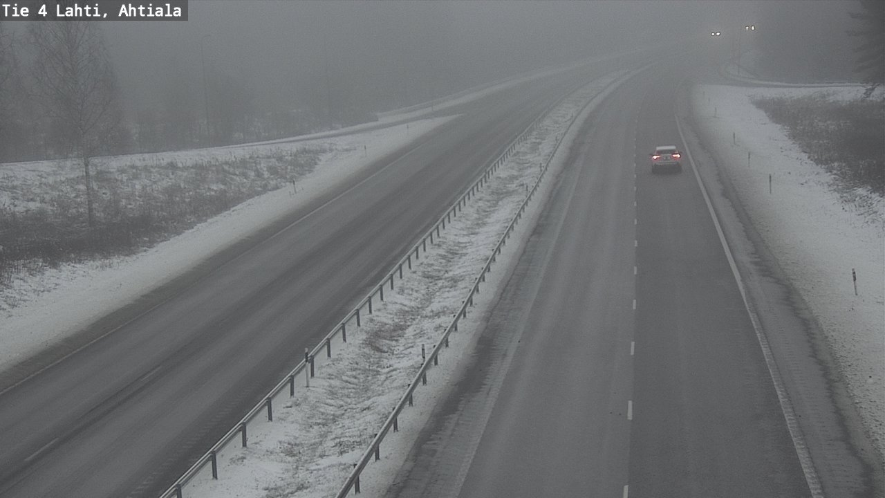 Weather Camera Image Väg 4 Lahti,, Lahti, Päijät-Häme