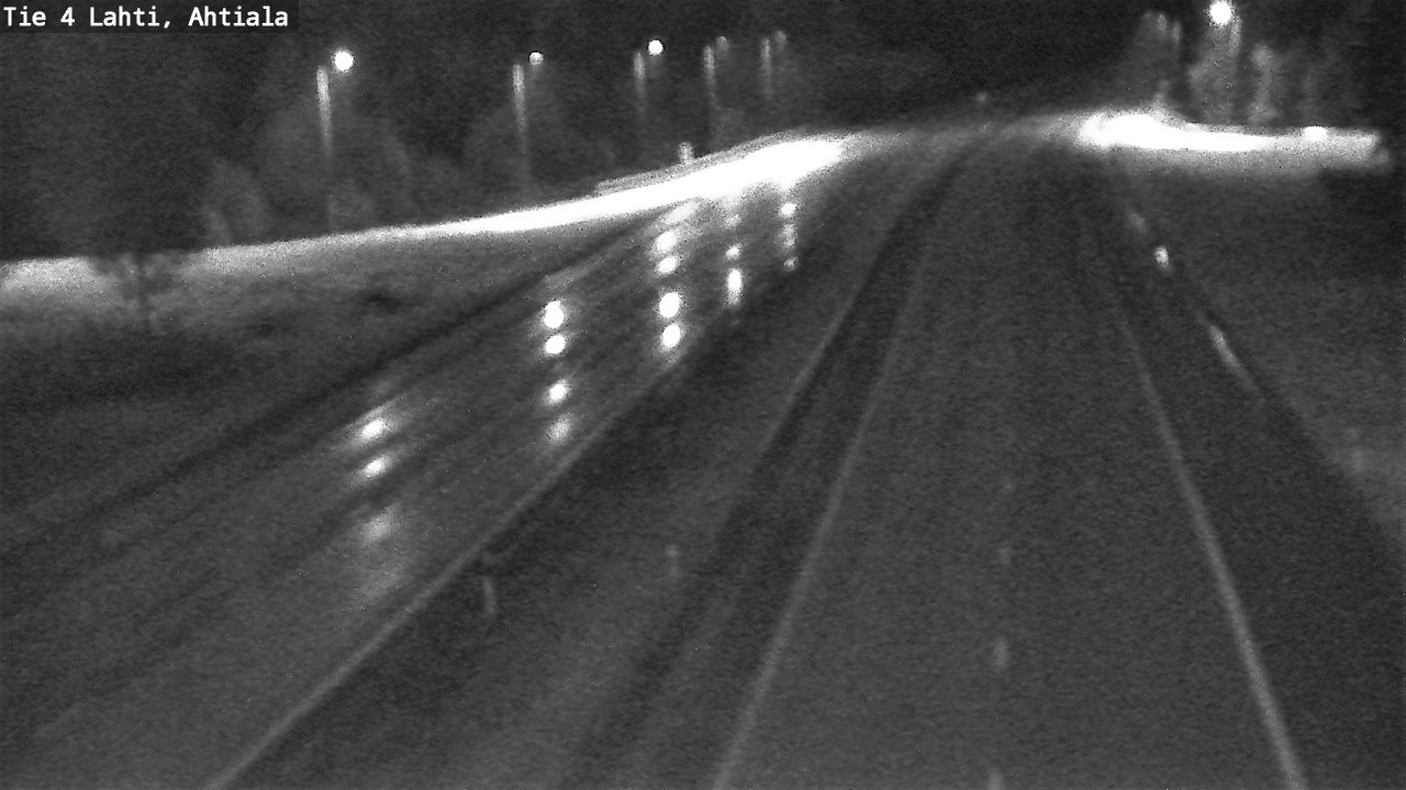 Weather Camera Image Väg 4 Lahti,, Lahti, Päijät-Häme