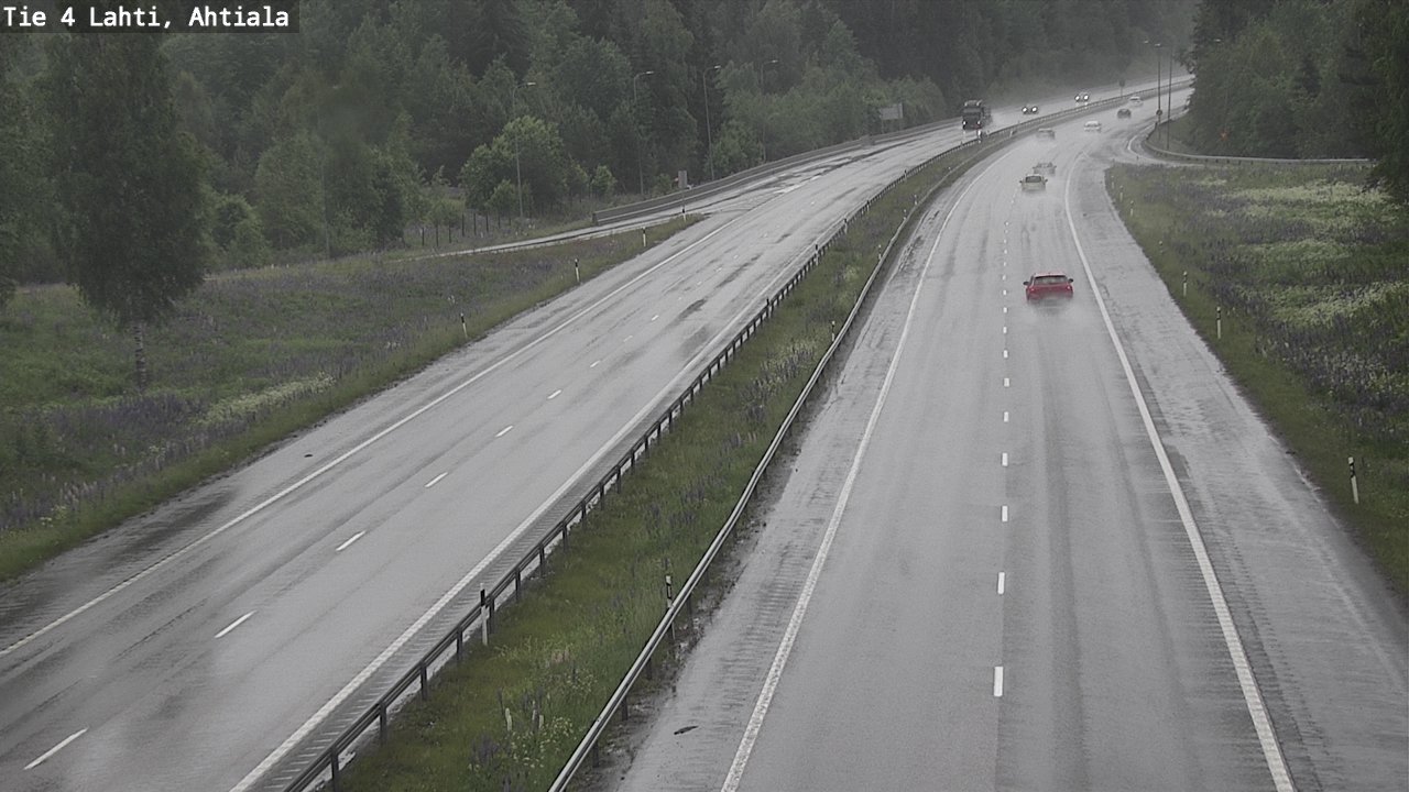 Weather Camera Image Väg 4 Lahti,, Lahti, Päijät-Häme