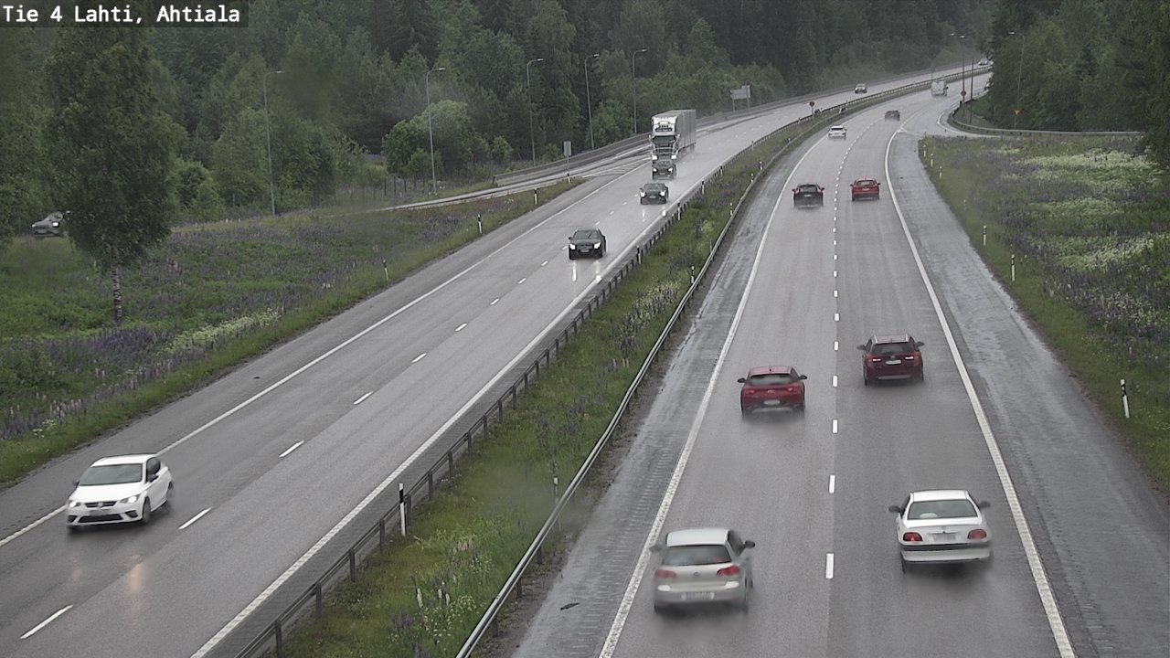 Weather Camera Image Väg 4 Lahti,, Lahti, Päijät-Häme