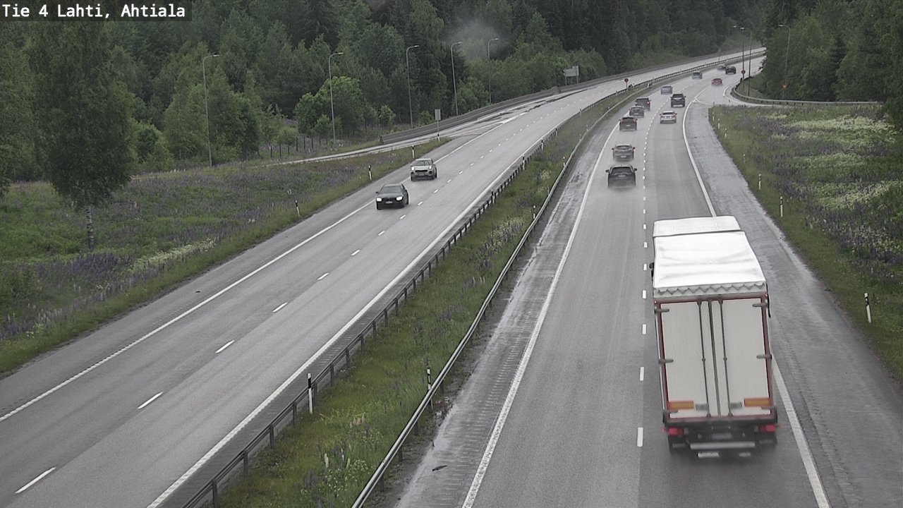 Weather Camera Image Väg 4 Lahti,, Lahti, Päijät-Häme