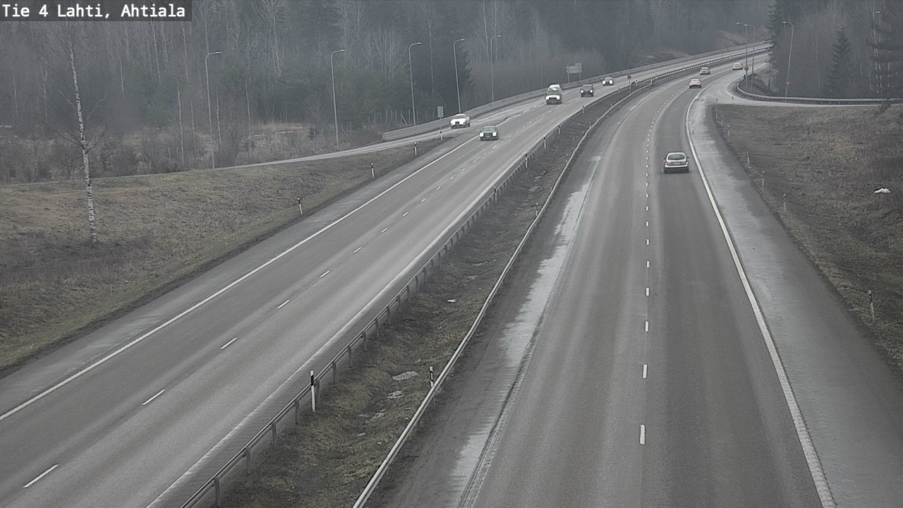 Weather Camera Image Road 4 Lahti, Ahtiala, Lahti, Päijät-Häme