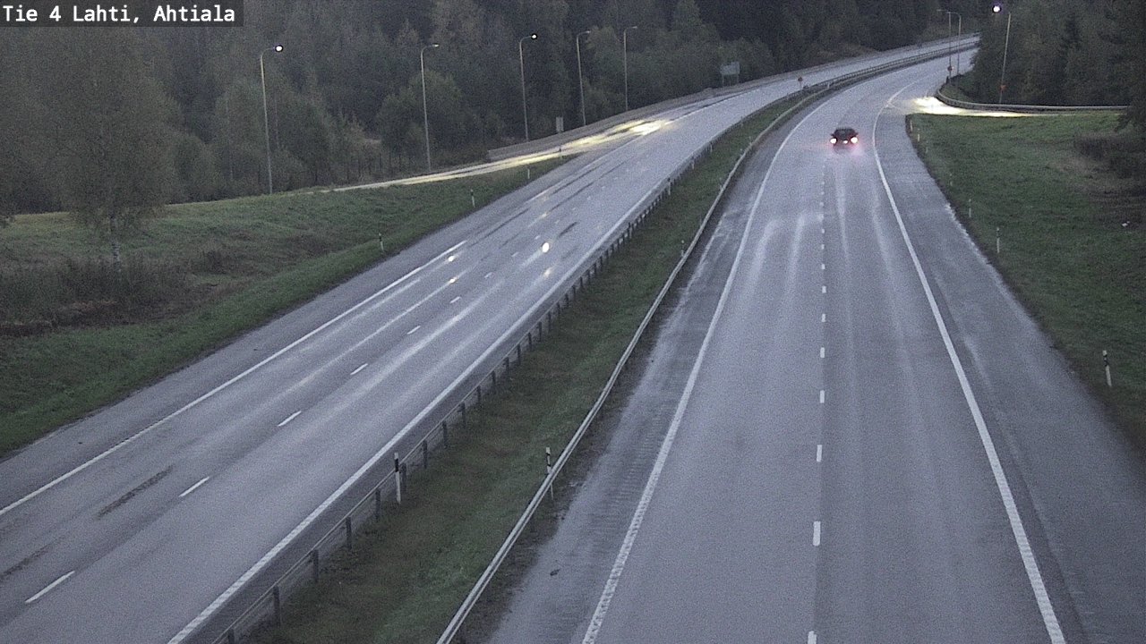 Weather Camera Image Väg 4 Lahti,, Lahti, Päijät-Häme