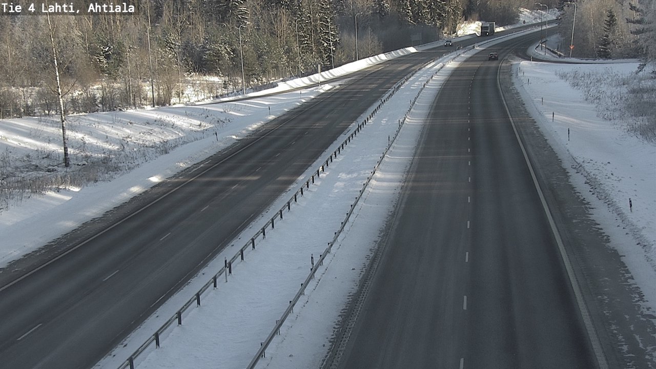 Weather Camera Image Road 4 Lahti, Ahtiala, Lahti, Päijät-Häme