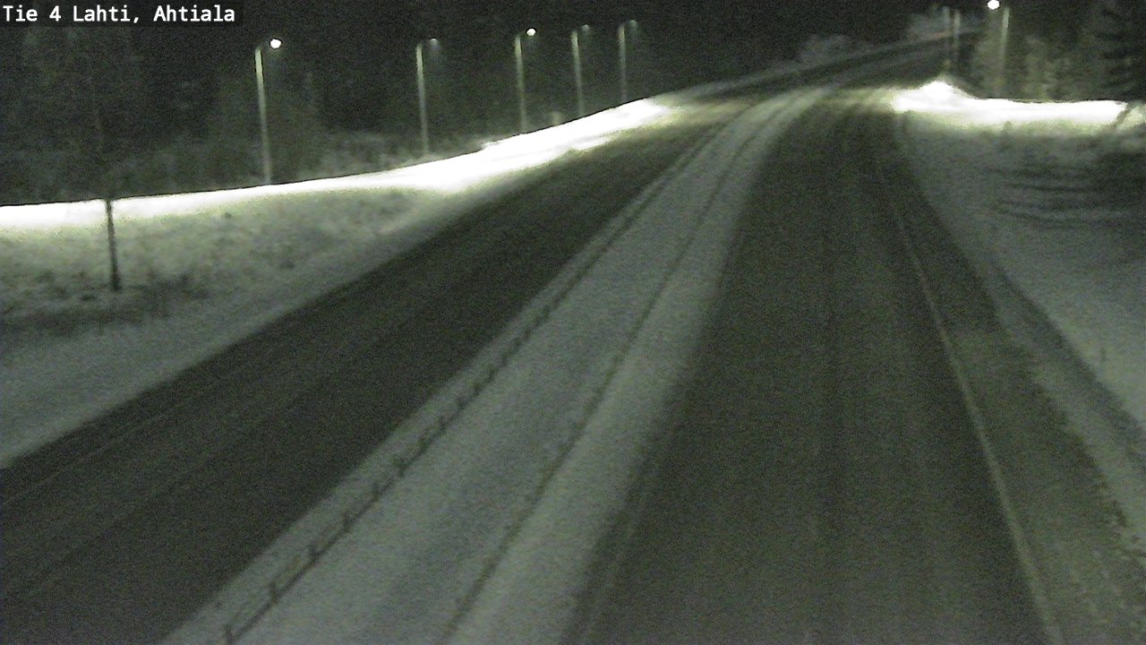 Weather Camera Image Väg 4 Lahti,, Lahti, Päijät-Häme