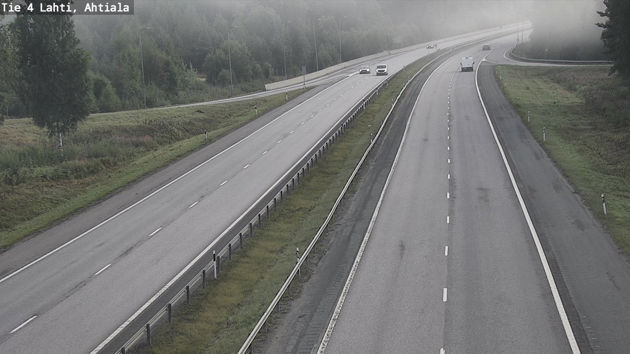 Weather Camera Image Road 4 Lahti, Ahtiala, Lahti, Päijät-Häme